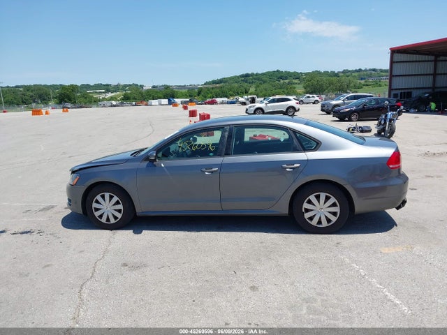 45260596 :رقم المزاد ، 1VWAP7A34DC139101 vin ، 2013 Volkswagen Passat 2.5l S مزاد بيع