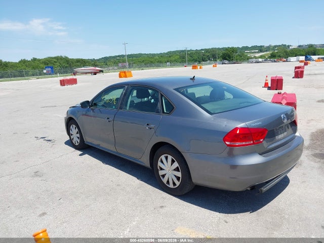 45260596 :رقم المزاد ، 1VWAP7A34DC139101 vin ، 2013 Volkswagen Passat 2.5l S مزاد بيع
