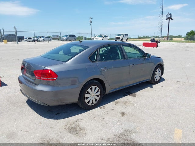 45260596 :رقم المزاد ، 1VWAP7A34DC139101 vin ، 2013 Volkswagen Passat 2.5l S مزاد بيع