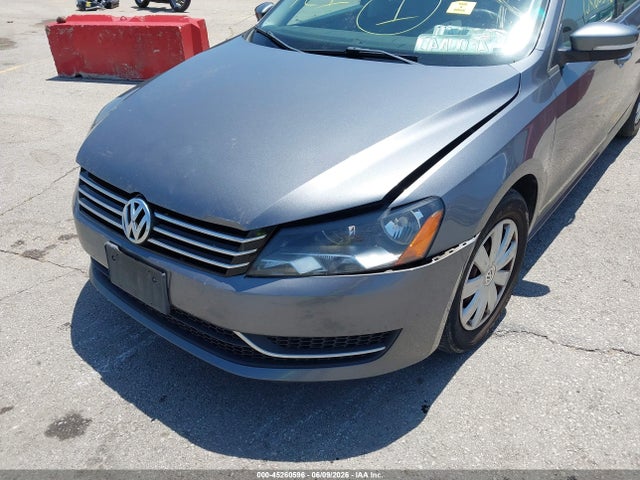 45260596 :رقم المزاد ، 1VWAP7A34DC139101 vin ، 2013 Volkswagen Passat 2.5l S مزاد بيع