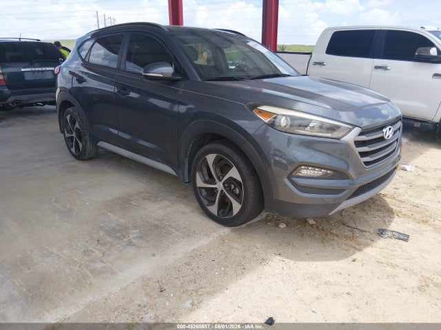 2018 Hyundai Tucson Value მანქანა იყიდება აუქციონზე, vin: KM8J33A21JU630354, აუქციონის ნომერი: 45260657