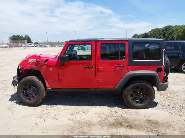 2017 Jeep Wrangler Unlimited Willy Wheeler 4x4 მანქანა იყიდება აუქციონზე, vin: 1C4BJWDG6HL743224, აუქციონის ნომერი: 45260664