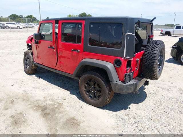 2017 Jeep Wrangler Unlimited Willy Wheeler 4x4 მანქანა იყიდება აუქციონზე, vin: 1C4BJWDG6HL743224, აუქციონის ნომერი: 45260664