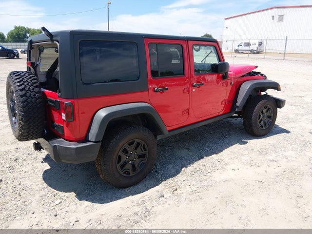 2017 Jeep Wrangler Unlimited Willy Wheeler 4x4 მანქანა იყიდება აუქციონზე, vin: 1C4BJWDG6HL743224, აუქციონის ნომერი: 45260664