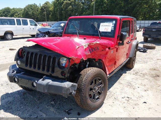 2017 Jeep Wrangler Unlimited Willy Wheeler 4x4 მანქანა იყიდება აუქციონზე, vin: 1C4BJWDG6HL743224, აუქციონის ნომერი: 45260664