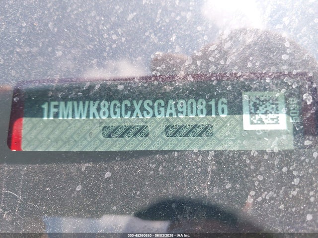 Aukcja sprzedaży 2025 Ford Explorer St, vin: 1FMWK8GCXSGA90816, numer aukcji: 45260680