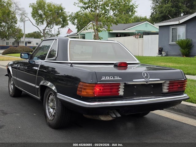 Aukcja sprzedaży 1981 Mercedes-benz 280 Series, vin: WDB10704212007957, numer aukcji: 45260695