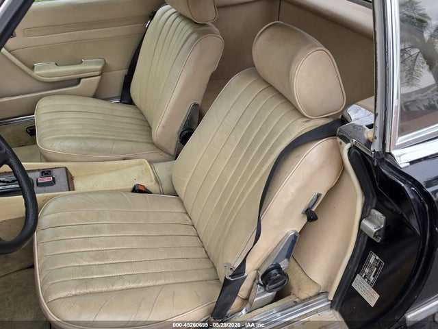 Aukcja sprzedaży 1981 Mercedes-benz 280 Series, vin: WDB10704212007957, numer aukcji: 45260695