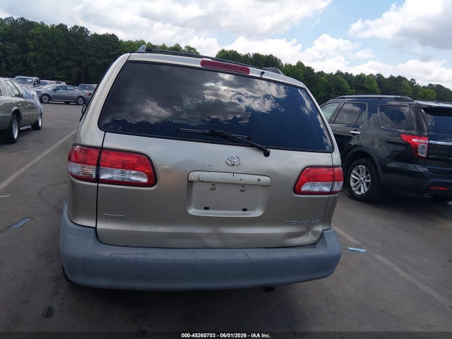 Aukcja sprzedaży 2001 Toyota Sienna Le, vin: 4T3ZF13C61U322026, numer aukcji: 45260703