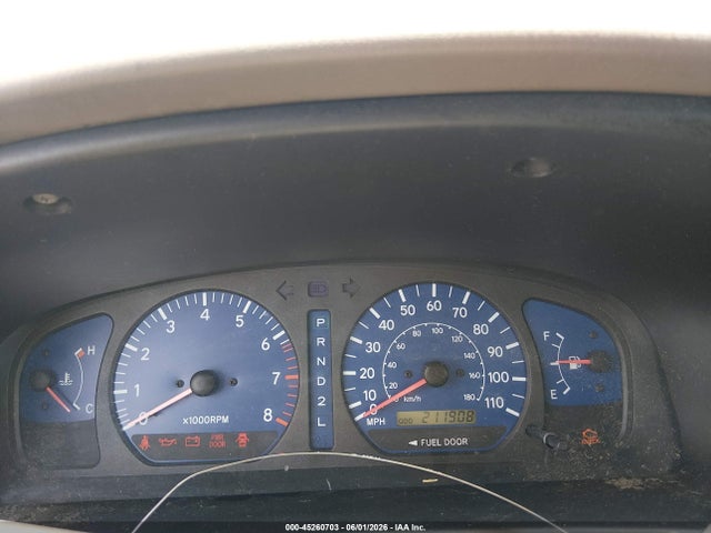 Продаж на аукціоні авто 2001 Toyota Sienna Le, vin: 4T3ZF13C61U322026, номер лоту: 45260703