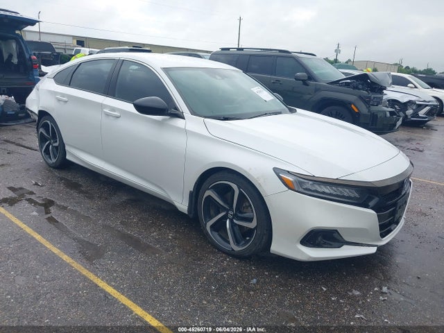 45260719 :رقم المزاد ، 1HGCV1F32MA116548 vin ، 2021 Honda Accord Sport مزاد بيع