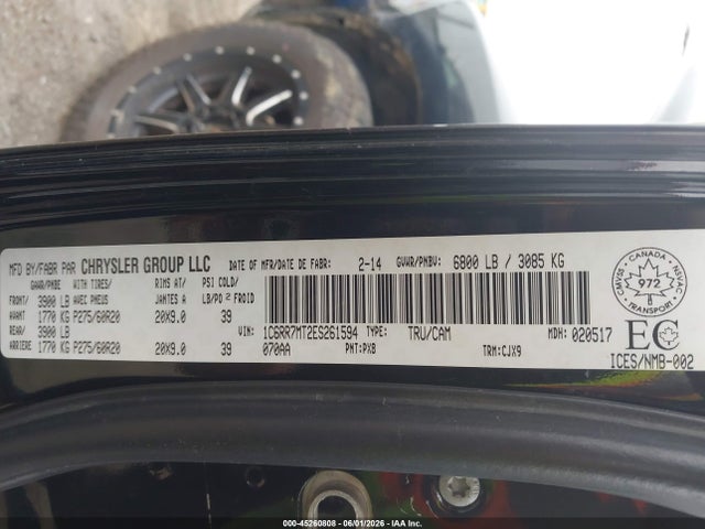 RAM 1500 Sport 2014 1C6RR7MT2ES261594 Image 9