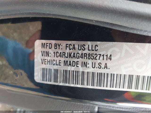 45260827 :رقم المزاد ، 1C4RJKAG4R8527114 vin ، 2024 Jeep Grand Cherokee L Altitude 4x4 مزاد بيع