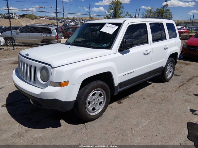 2014 Jeep Patriot Sport მანქანა იყიდება აუქციონზე, vin: 1C4NJRBB7ED717002, აუქციონის ნომერი: 45260901