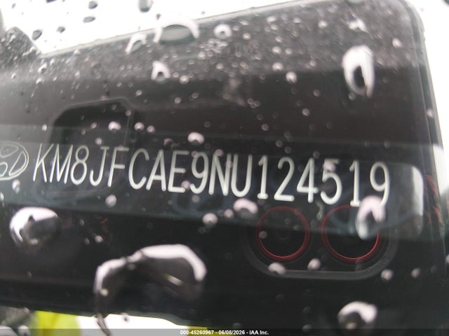 Aukcja sprzedaży 2022 Hyundai Tucson N Line, vin: KM8JFCAE9NU124519, numer aukcji: 45260967