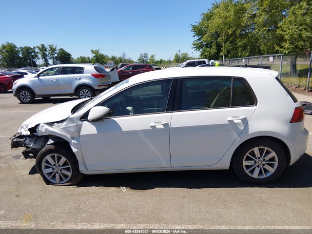 2016 Volkswagen Golf Tsi S 4-door მანქანა იყიდება აუქციონზე, vin: 3VW217AU5GM061221, აუქციონის ნომერი: 45261021