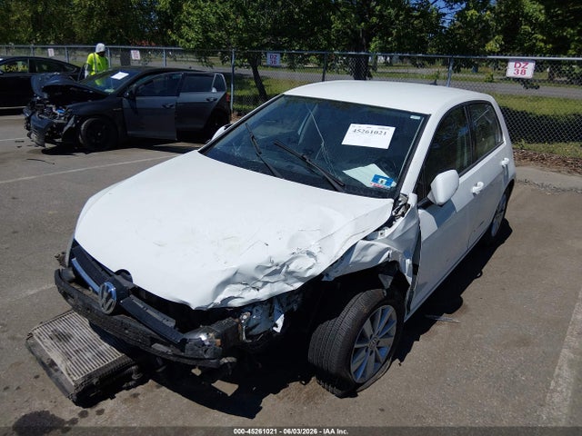 2016 Volkswagen Golf Tsi S 4-door მანქანა იყიდება აუქციონზე, vin: 3VW217AU5GM061221, აუქციონის ნომერი: 45261021