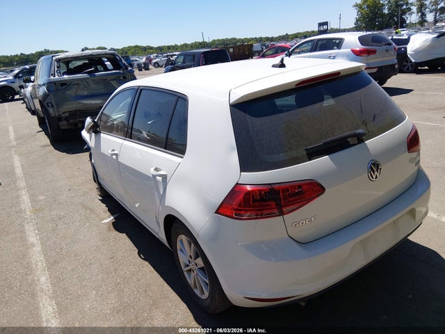 2016 Volkswagen Golf Tsi S 4-door მანქანა იყიდება აუქციონზე, vin: 3VW217AU5GM061221, აუქციონის ნომერი: 45261021