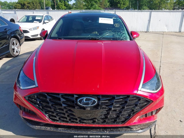 2021 Hyundai Sonata Limited მანქანა იყიდება აუქციონზე, vin: 5NPEH4J20MH091267, აუქციონის ნომერი: 45261035