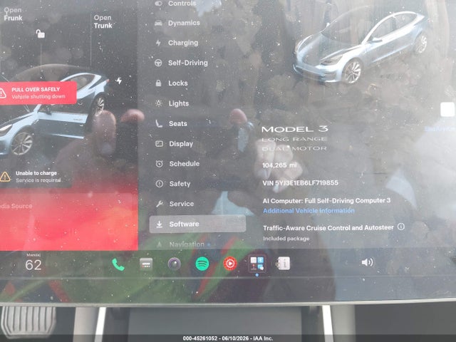 Продажа на аукционе авто 2020 Tesla Model 3 Long Range Dual Motor All-wheel Drive, vin: 5YJ3E1EB6LF719855, номер лота: 45261052