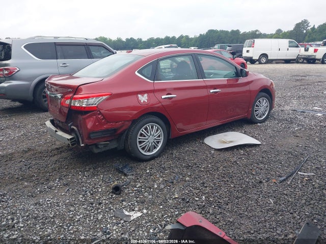 45261106 :رقم المزاد ، 3N1AB7AP4FL658602 vin ، 2015 Nissan Sentra Sv مزاد بيع