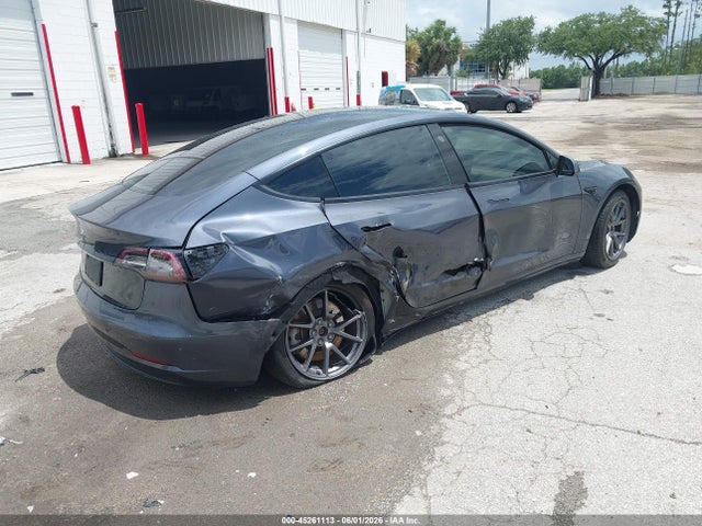 Auction sale of the 2021 Tesla Model 3 Standard Range Plus Rear-wheel Drive, vin: 5YJ3E1EA0MF058025, lot number: 45261113