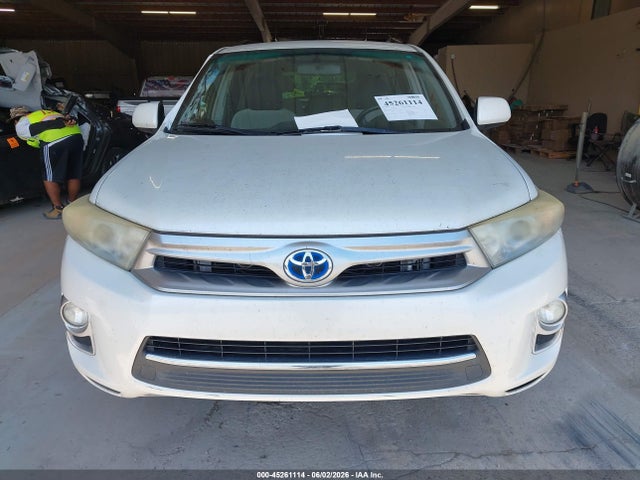 2012 Toyota Highlander Hybrid Base V6 მანქანა იყიდება აუქციონზე, vin: JTEBC3EH9C2004357, აუქციონის ნომერი: 45261114