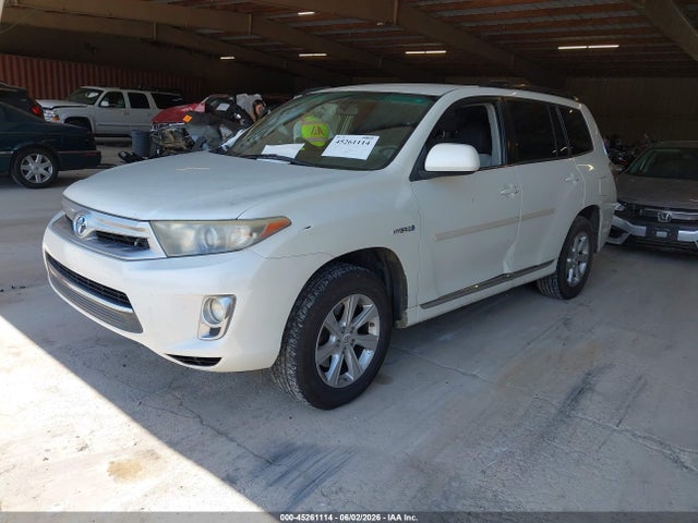 2012 Toyota Highlander Hybrid Base V6 მანქანა იყიდება აუქციონზე, vin: JTEBC3EH9C2004357, აუქციონის ნომერი: 45261114