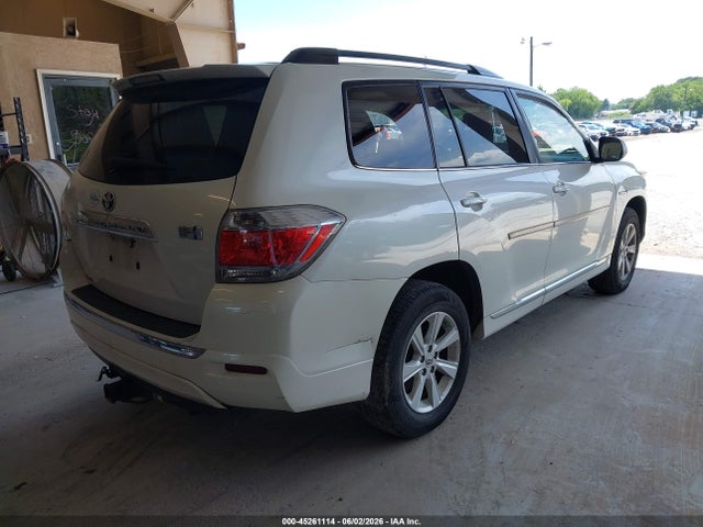 2012 Toyota Highlander Hybrid Base V6 მანქანა იყიდება აუქციონზე, vin: JTEBC3EH9C2004357, აუქციონის ნომერი: 45261114
