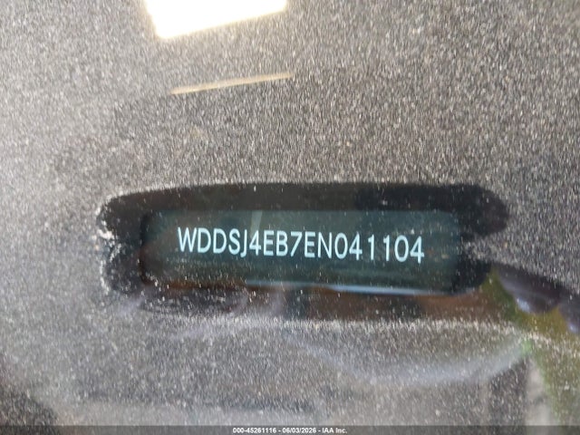 Продажа на аукционе авто 2014 Mercedes-benz Cla 250, vin: WDDSJ4EB7EN041104, номер лота: 45261116