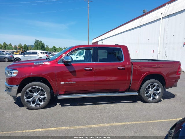 1C6SRFKT8KN793599 RAM 1500 Longhorn 4x4 5&#039;7 Box