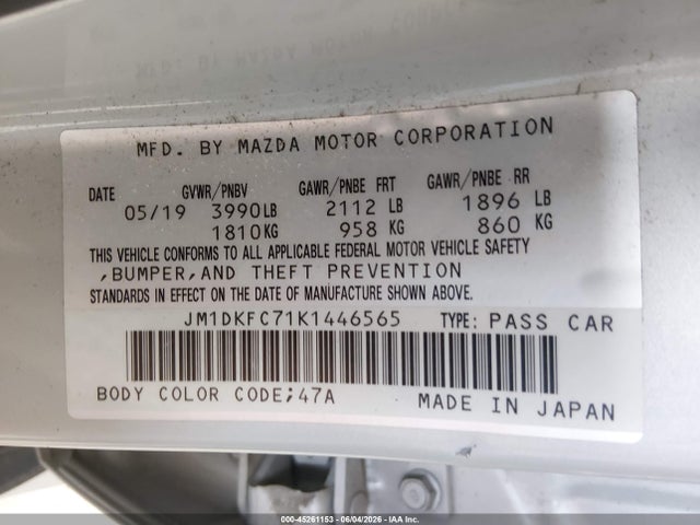 Mazda Cx-3 Touring 2019 JM1DKFC71K1446565 Image 9