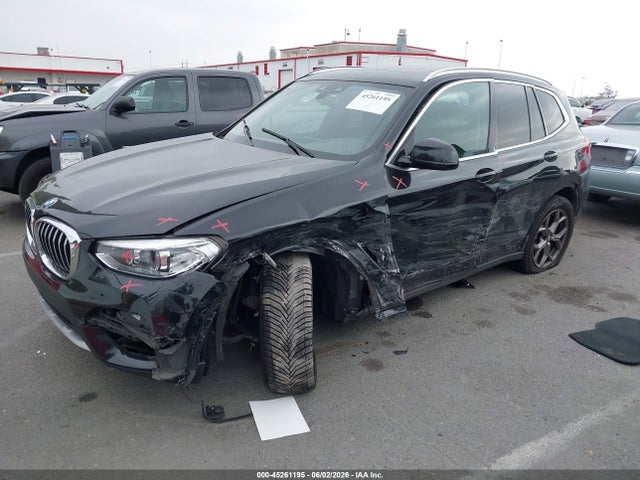 BMW X3 Sdrive30i 2021 5UXTY3C02M9E37228 Image 2