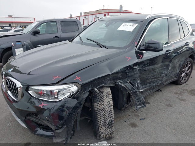 BMW X3 Sdrive30i 2021 5UXTY3C02M9E37228 Image 6