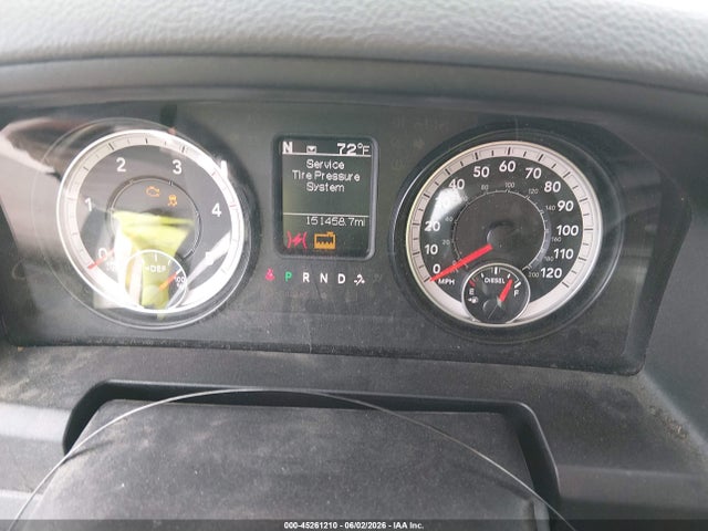 Продаж на аукціоні авто 2016 Ram 2500 Slt, vin: 3C6UR5DL5GG151759, номер лоту: 45261210