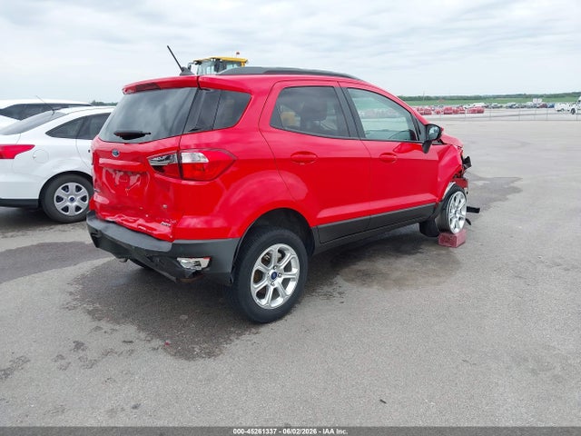 2019 Ford Ecosport Se მანქანა იყიდება აუქციონზე, vin: MAJ6S3GL8KC304545, აუქციონის ნომერი: 45261337