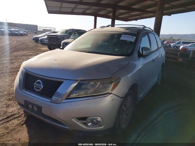 2014 Nissan Pathfinder Sl მანქანა იყიდება აუქციონზე, vin: 5N1AR2MN3EC681803, აუქციონის ნომერი: 45261488