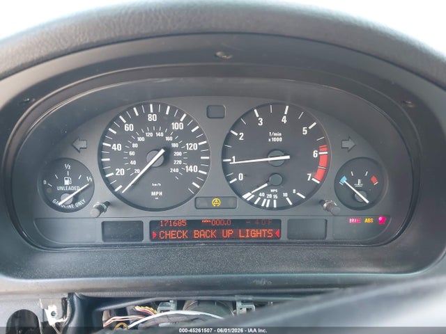 Продаж на аукціоні авто 2000 Bmw 540i, vin: WBADN5340YGC95960, номер лоту: 45261507