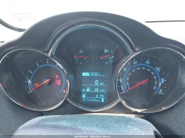 45261531 :رقم المزاد ، 1G1PC5SB5E7223241 vin ، 2014 Chevrolet Cruze 1lt Auto مزاد بيع