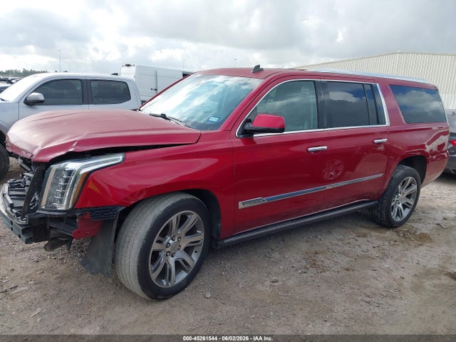 45261544 :رقم المزاد ، 1GYS4JKJ3FR176984 vin ، 2015 Cadillac Escalade Esv Premium مزاد بيع