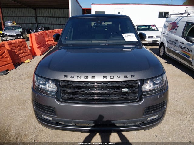 Продажа на аукционе авто 2016 Land Rover Range Rover 5.0l V8 Supercharged, vin: SALGS2EF9GA253106, номер лота: 45261567
