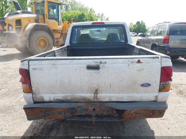 1997 Ford Ranger Splash/xl/xlt მანქანა იყიდება აუქციონზე, vin: 1FTCR14U7VPA90509, აუქციონის ნომერი: 45261578