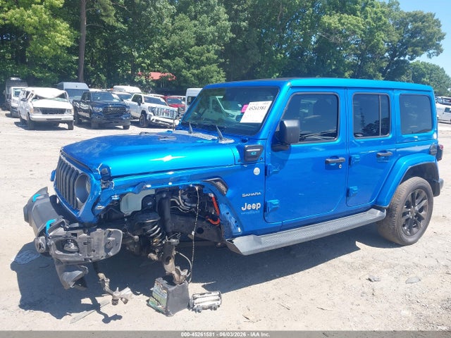 Продаж на аукціоні авто 2022 Jeep Wrangler 4xe Unlimited Sahara 4x4, vin: 1C4JJXP68NW218499, номер лоту: 45261581
