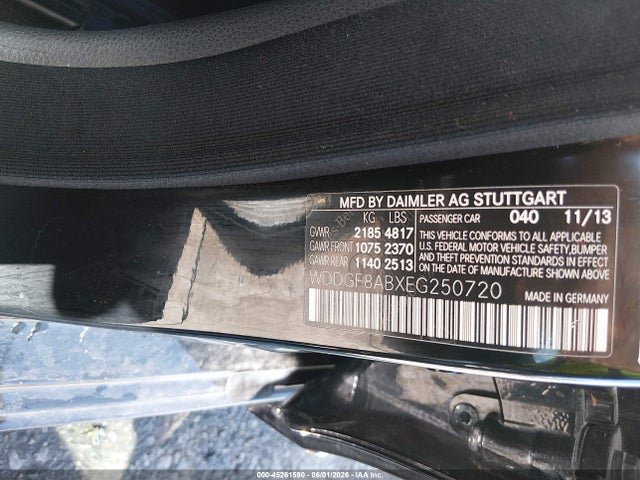 Продаж на аукціоні авто 2014 Mercedes-benz C 300 Sport 4matic, vin: WDDGF8ABXEG250720, номер лоту: 45261590