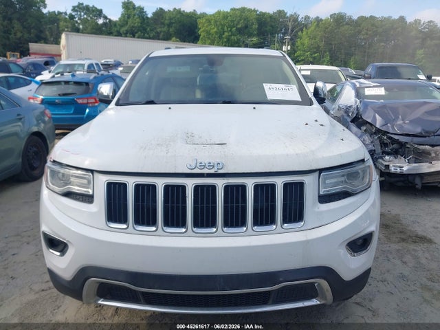 Продажа на аукционе авто 2015 Jeep Grand Cherokee Limited, vin: 1C4RJEBG2FC754990, номер лота: 45261617