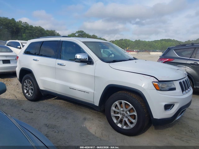 Продажа на аукционе авто 2015 Jeep Grand Cherokee Limited, vin: 1C4RJEBG2FC754990, номер лота: 45261617