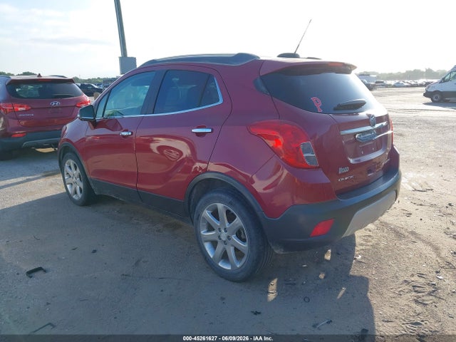 45261627 :رقم المزاد ، KL4CJCSB1FB189632 vin ، 2015 Buick Encore Leather مزاد بيع