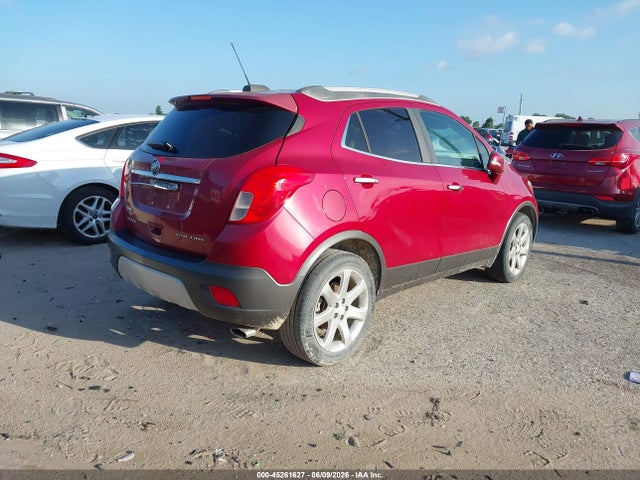 45261627 :رقم المزاد ، KL4CJCSB1FB189632 vin ، 2015 Buick Encore Leather مزاد بيع