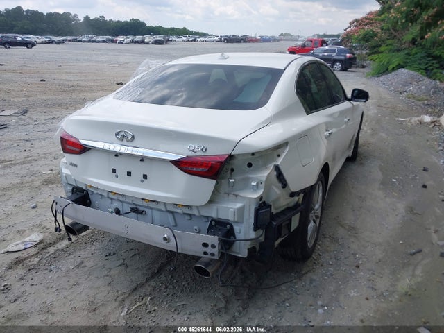 2022 Infiniti Q50 Luxe Awd მანქანა იყიდება აუქციონზე, vin: JN1EV7BR4NM342162, აუქციონის ნომერი: 45261644