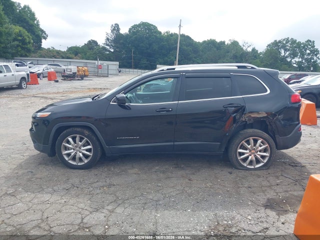 2016 Jeep Cherokee Limited მანქანა იყიდება აუქციონზე, vin: 1C4PJLDB7GW211941, აუქციონის ნომერი: 45261688